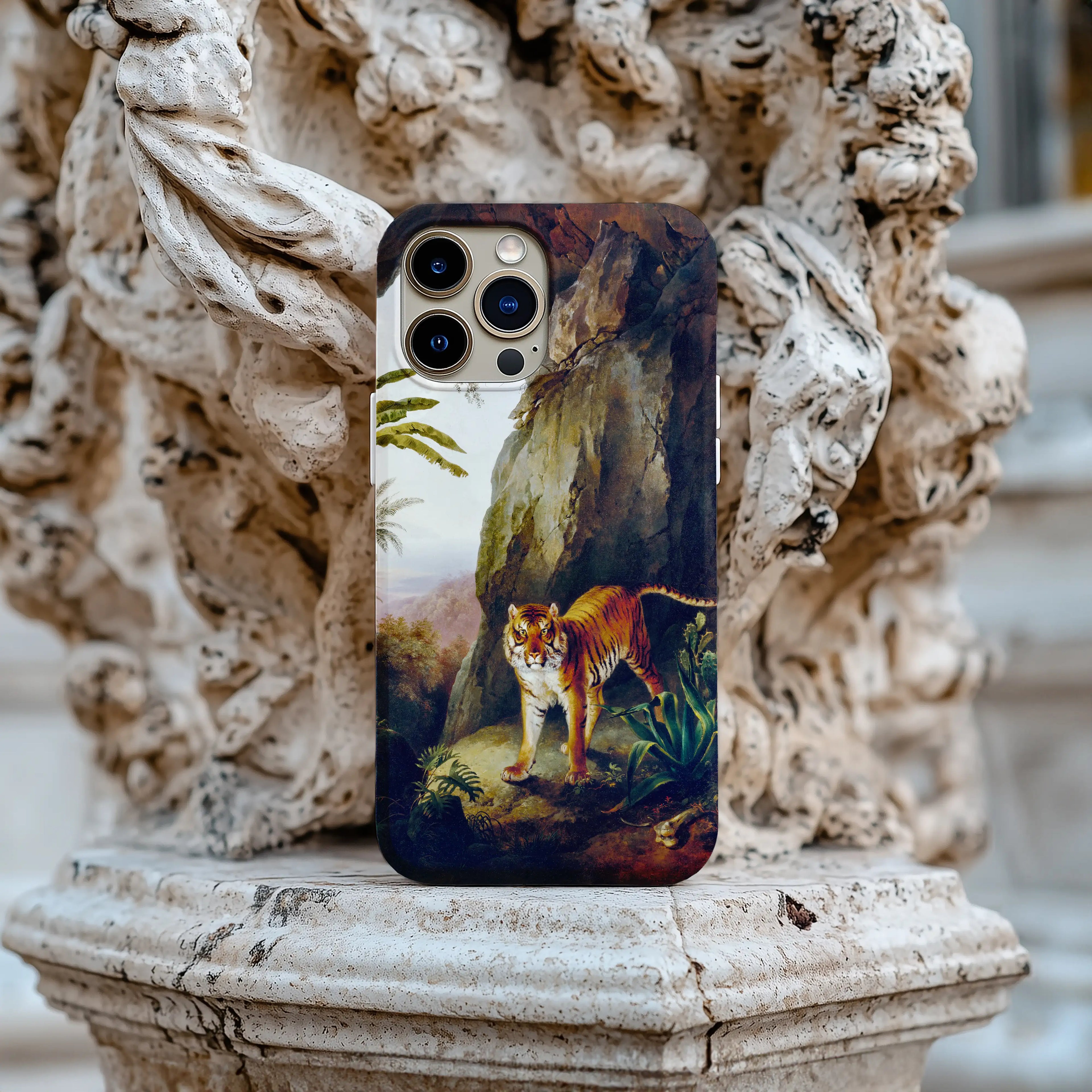 Jacques-Laurent Agasse – Tiger in a Cave