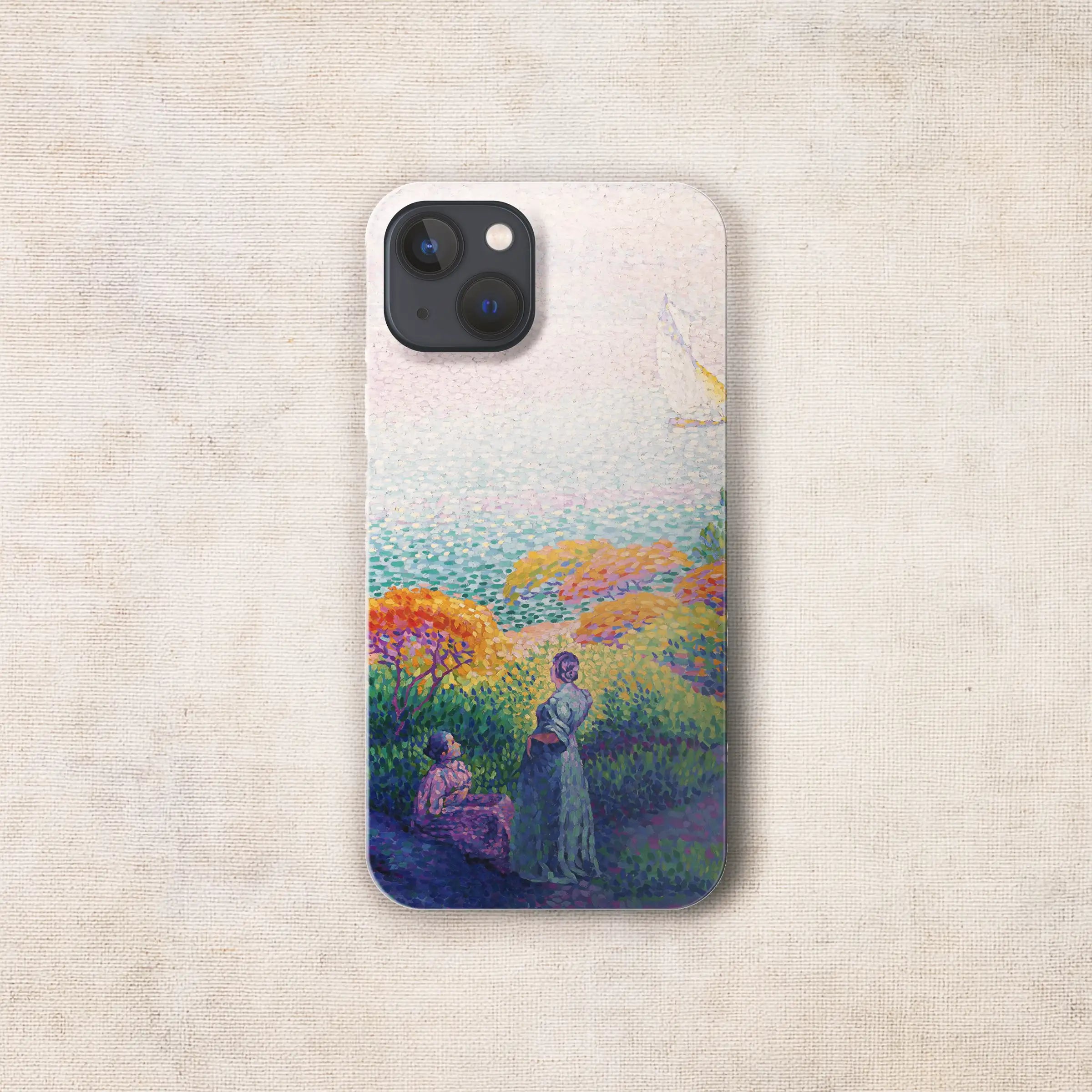 Henri-Edmond Cross – Two Women by the Shore