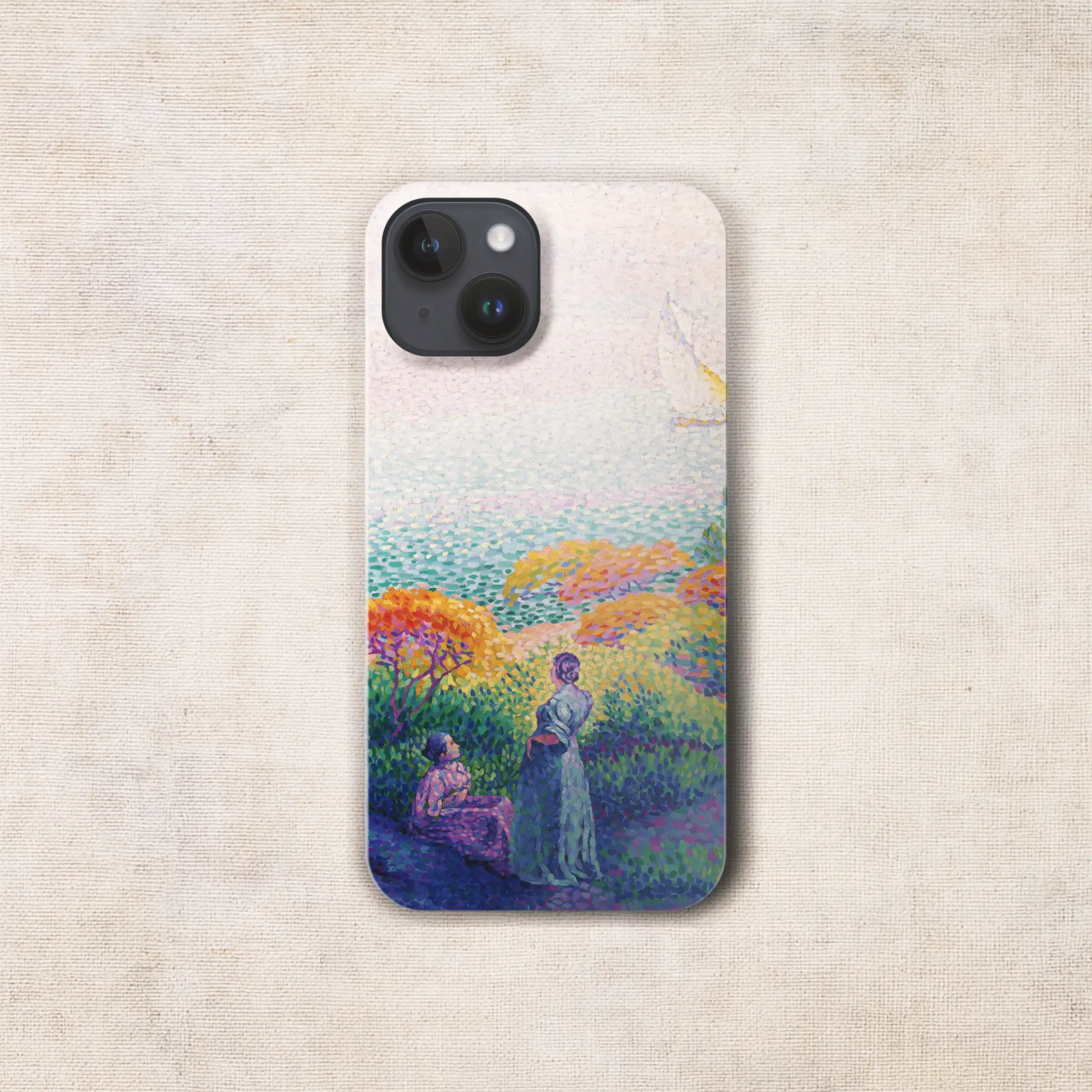 Henri-Edmond Cross – Two Women by the Shore