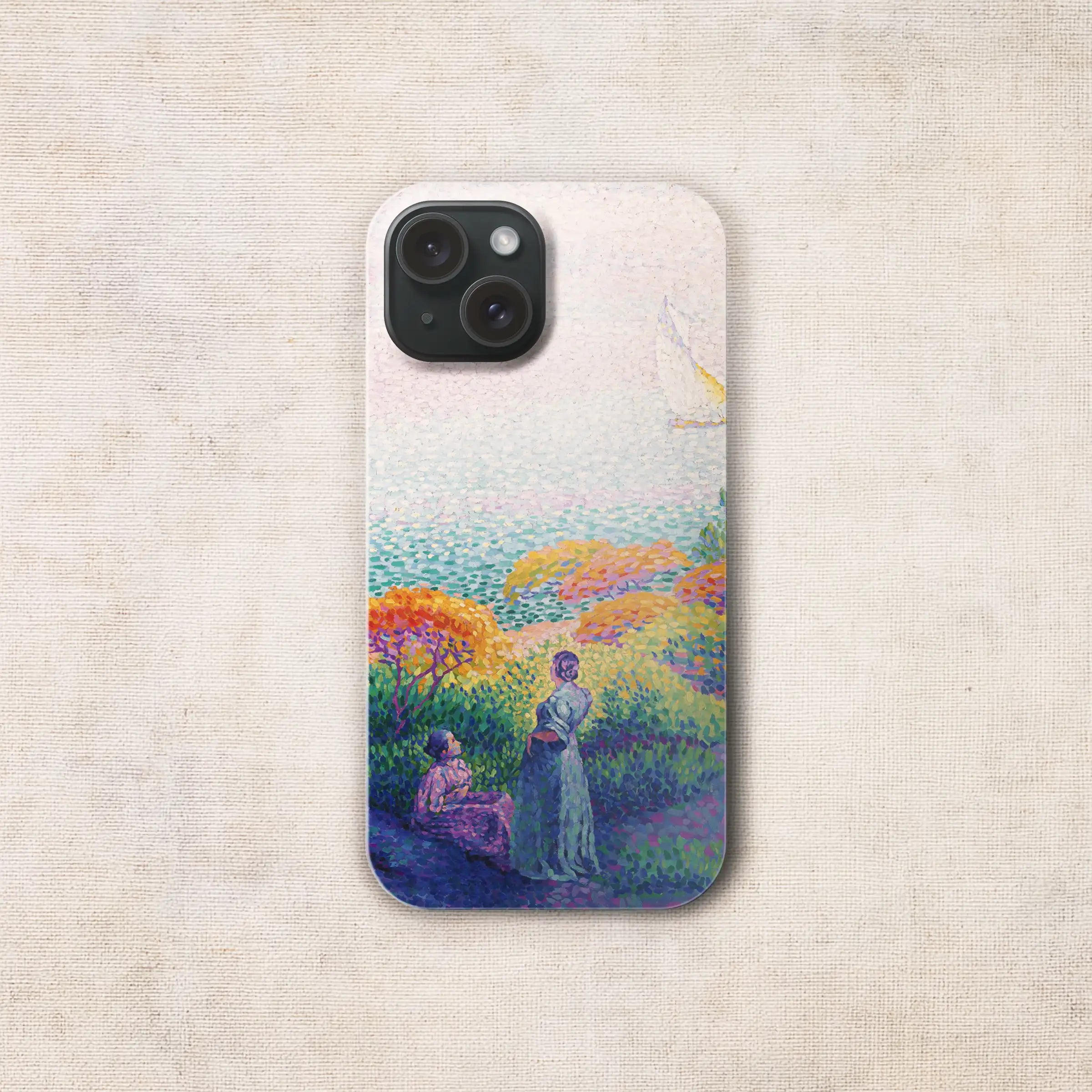 Henri-Edmond Cross – Two Women by the Shore