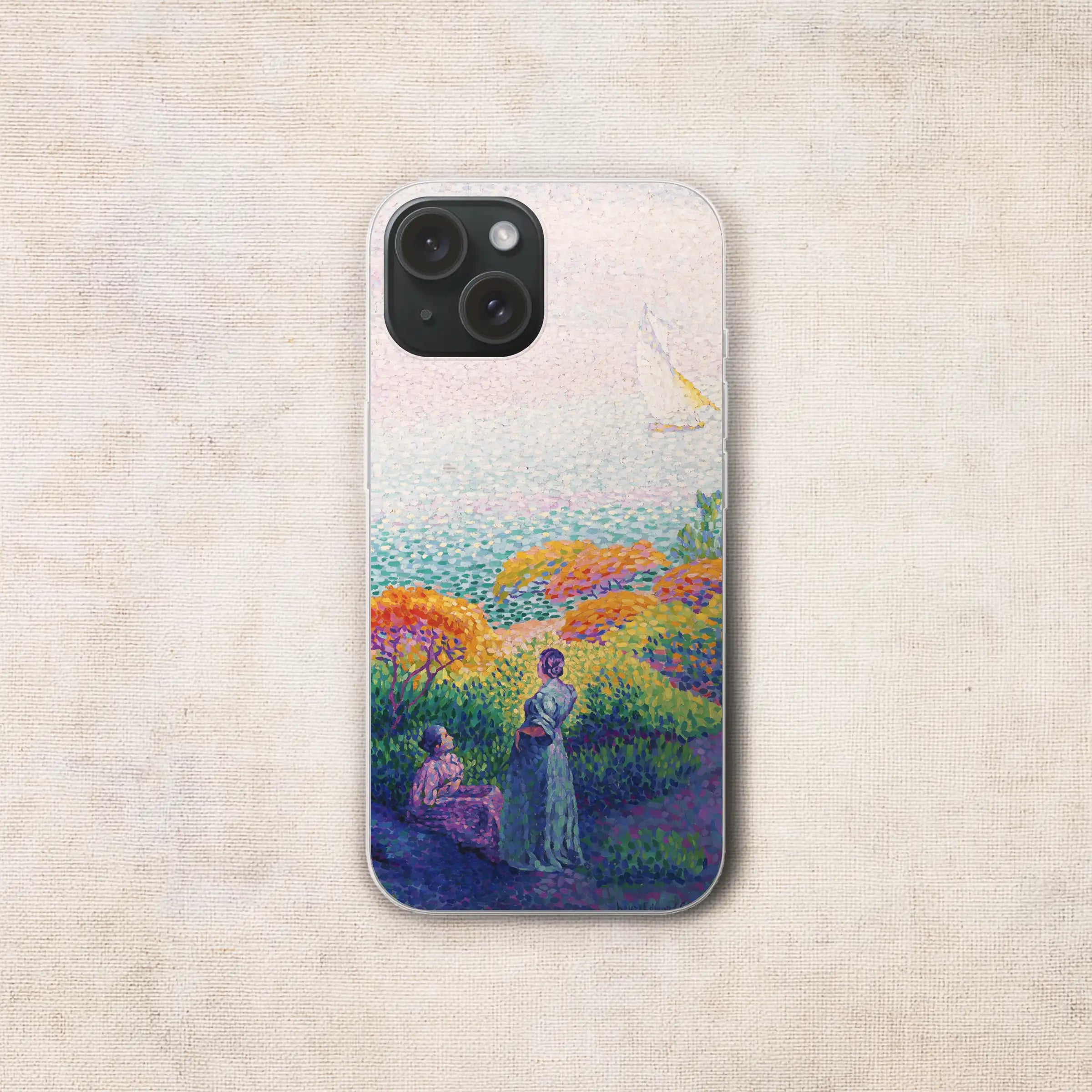 Henri-Edmond Cross – Two Women by the Shore