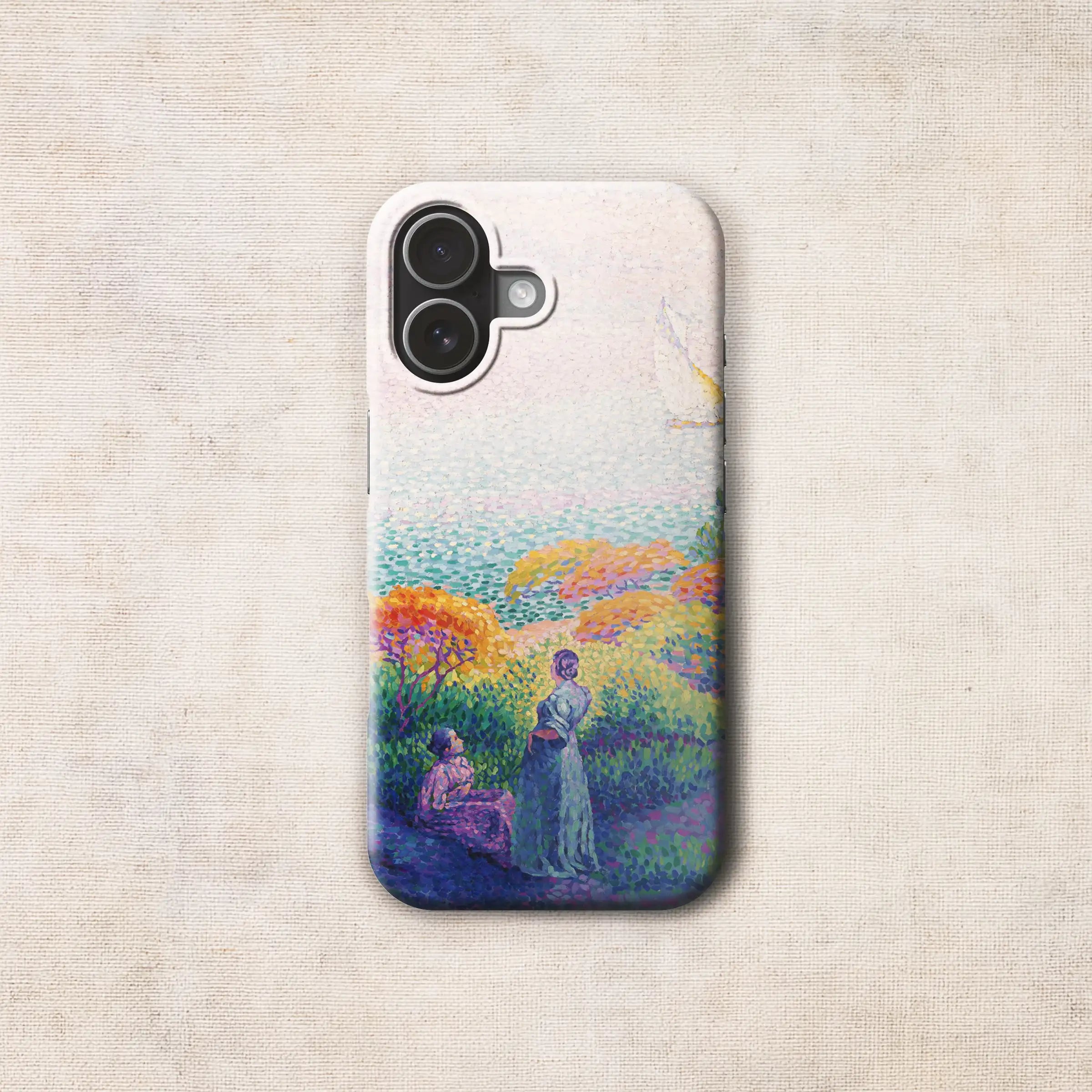 Henri-Edmond Cross – Two Women by the Shore