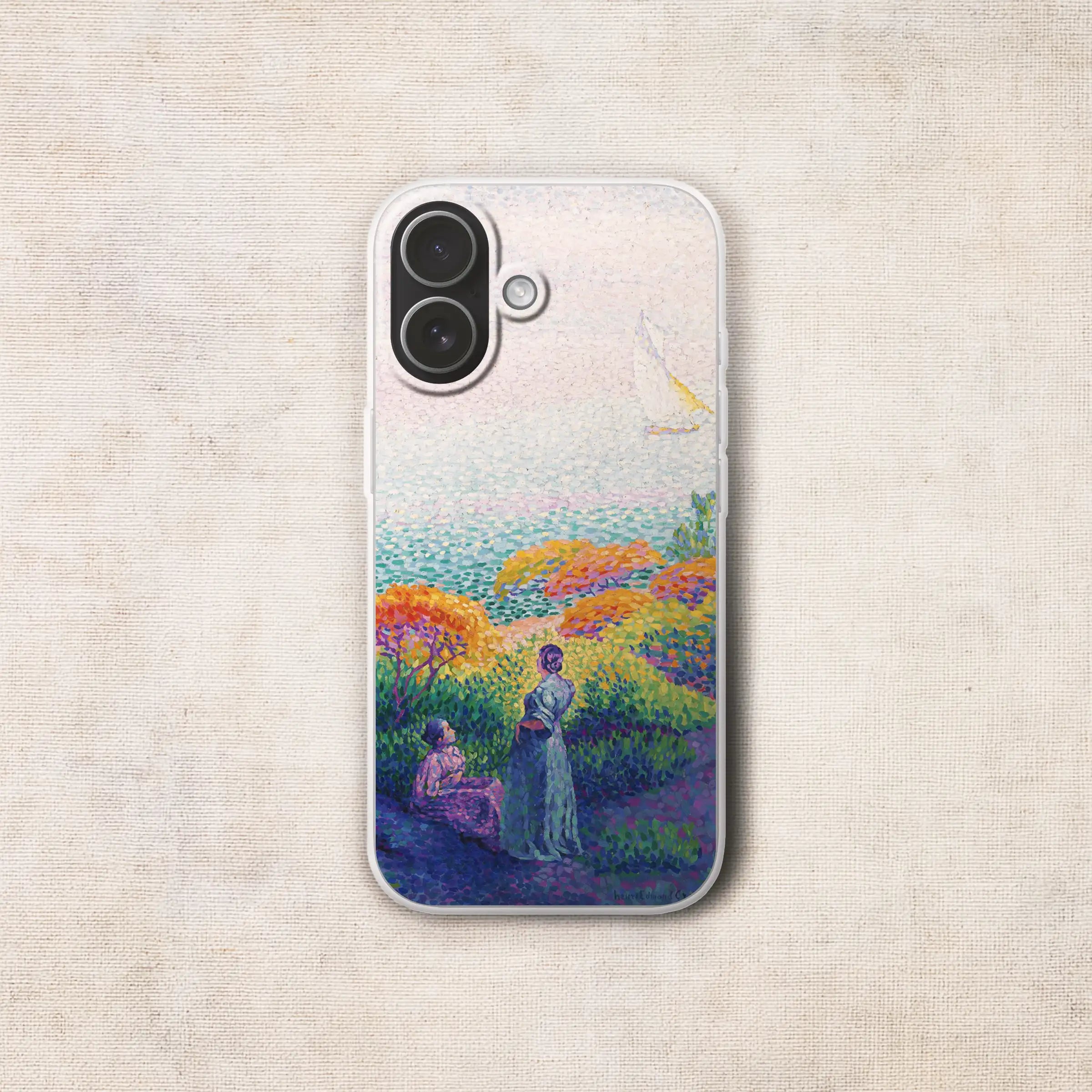 Henri-Edmond Cross – Two Women by the Shore