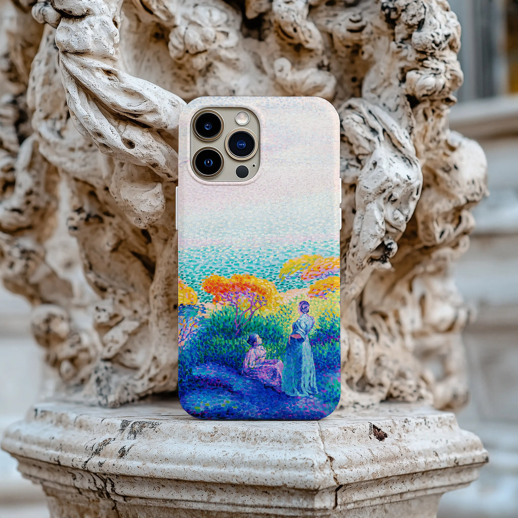 Henri-Edmond Cross – Two Women by the Shore