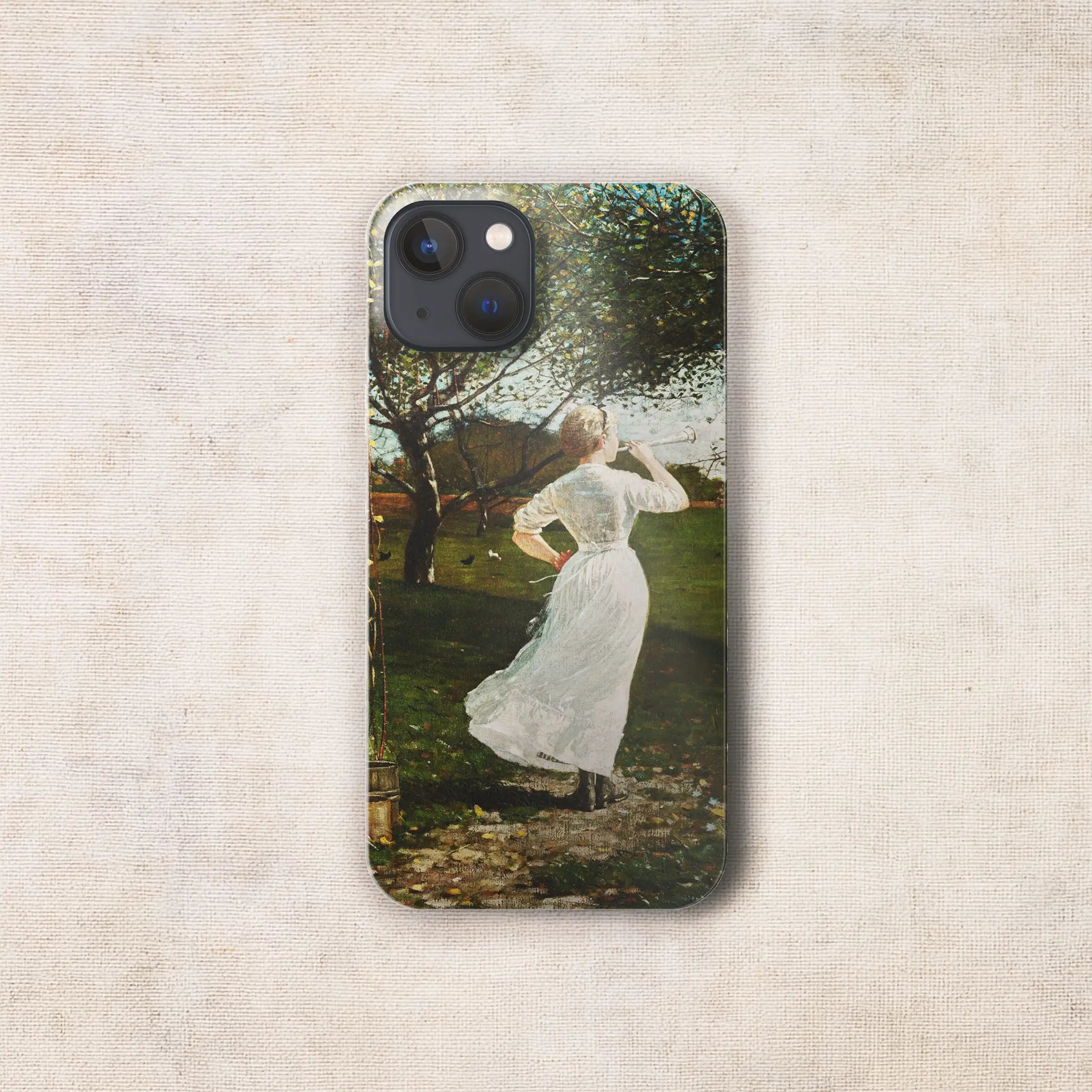 Winslow Homer – The Dinner Horn