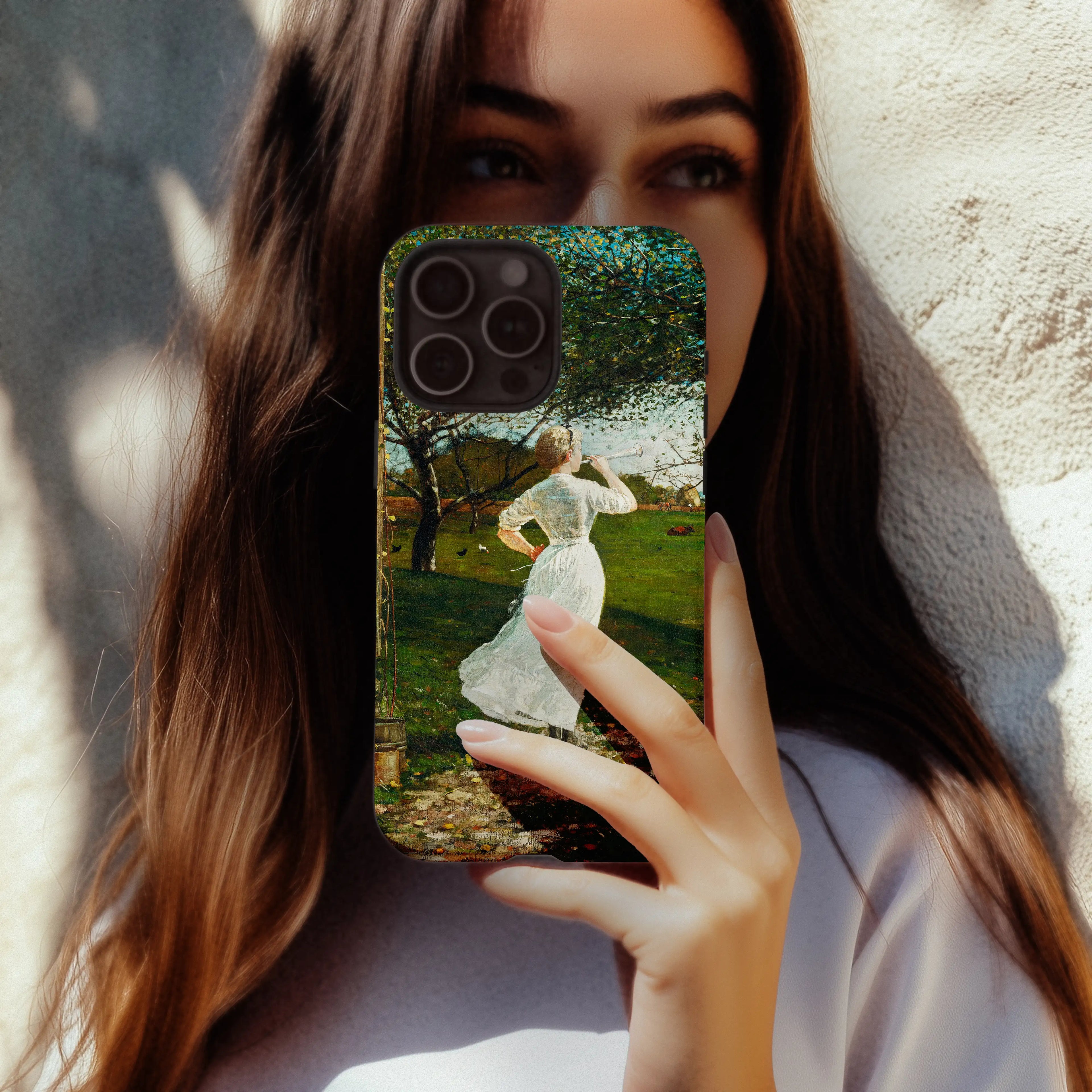 Winslow Homer – The Dinner Horn