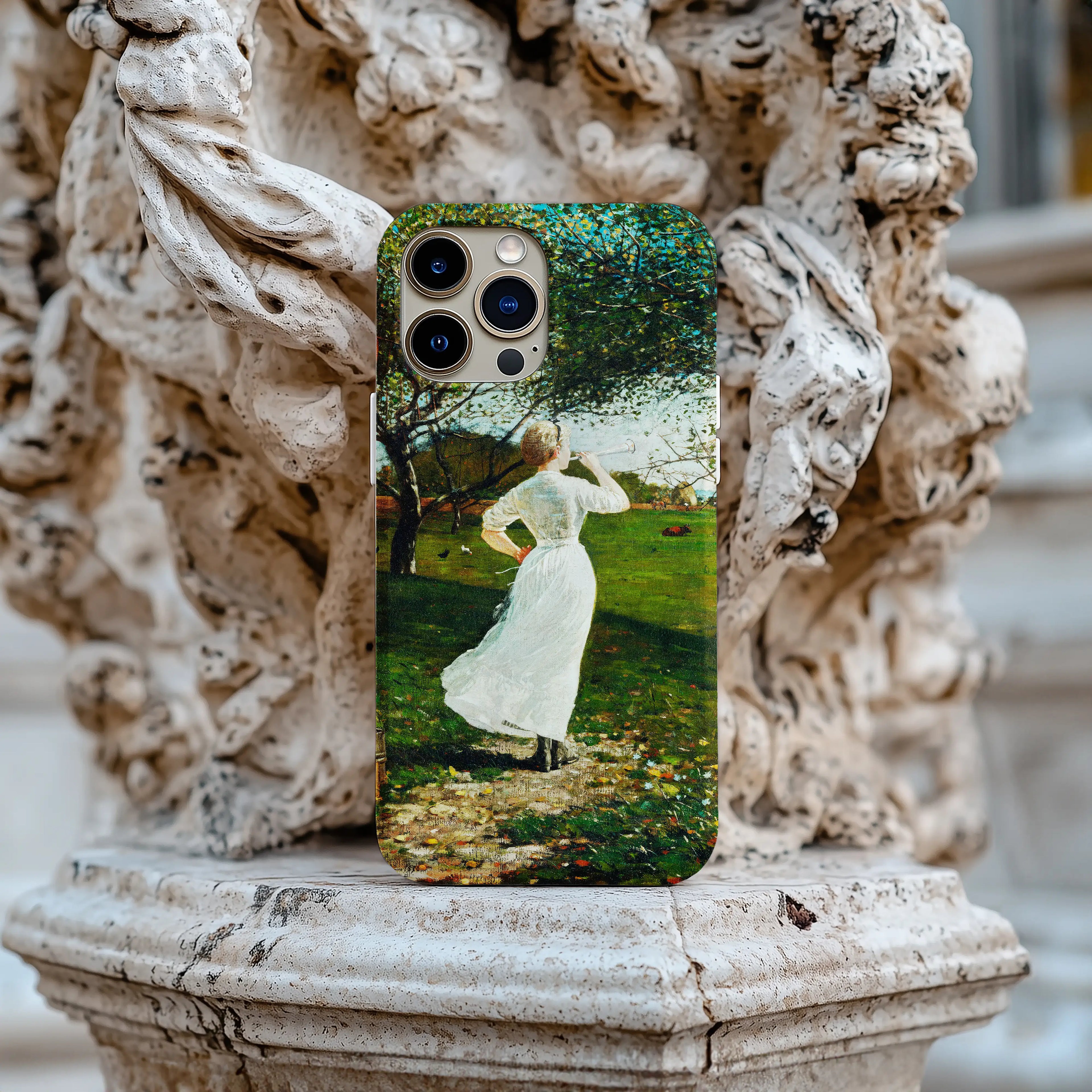 Winslow Homer – The Dinner Horn