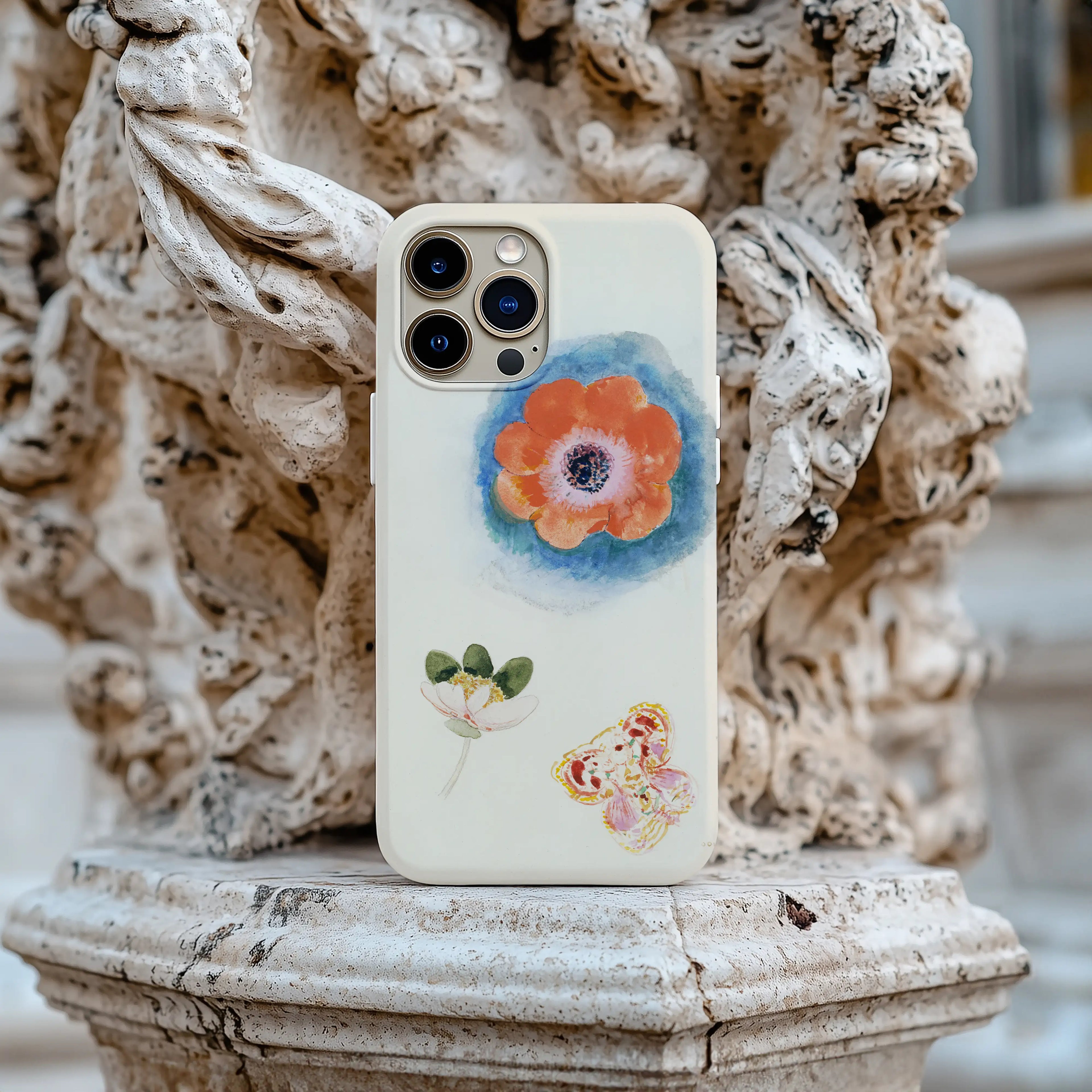 Odilon Redon – Étude de Fleurs