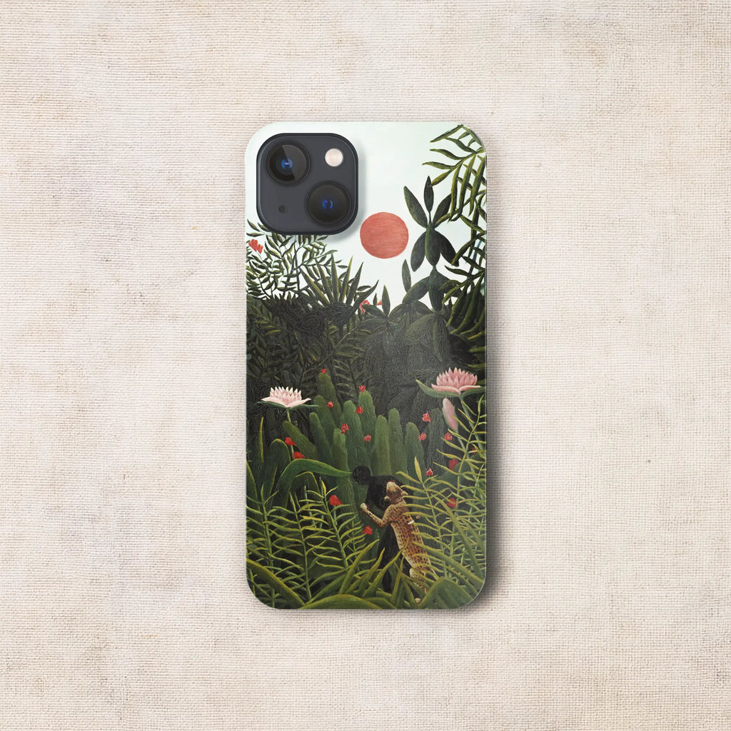 Henri Rousseau – Virgin Forest with Sunset