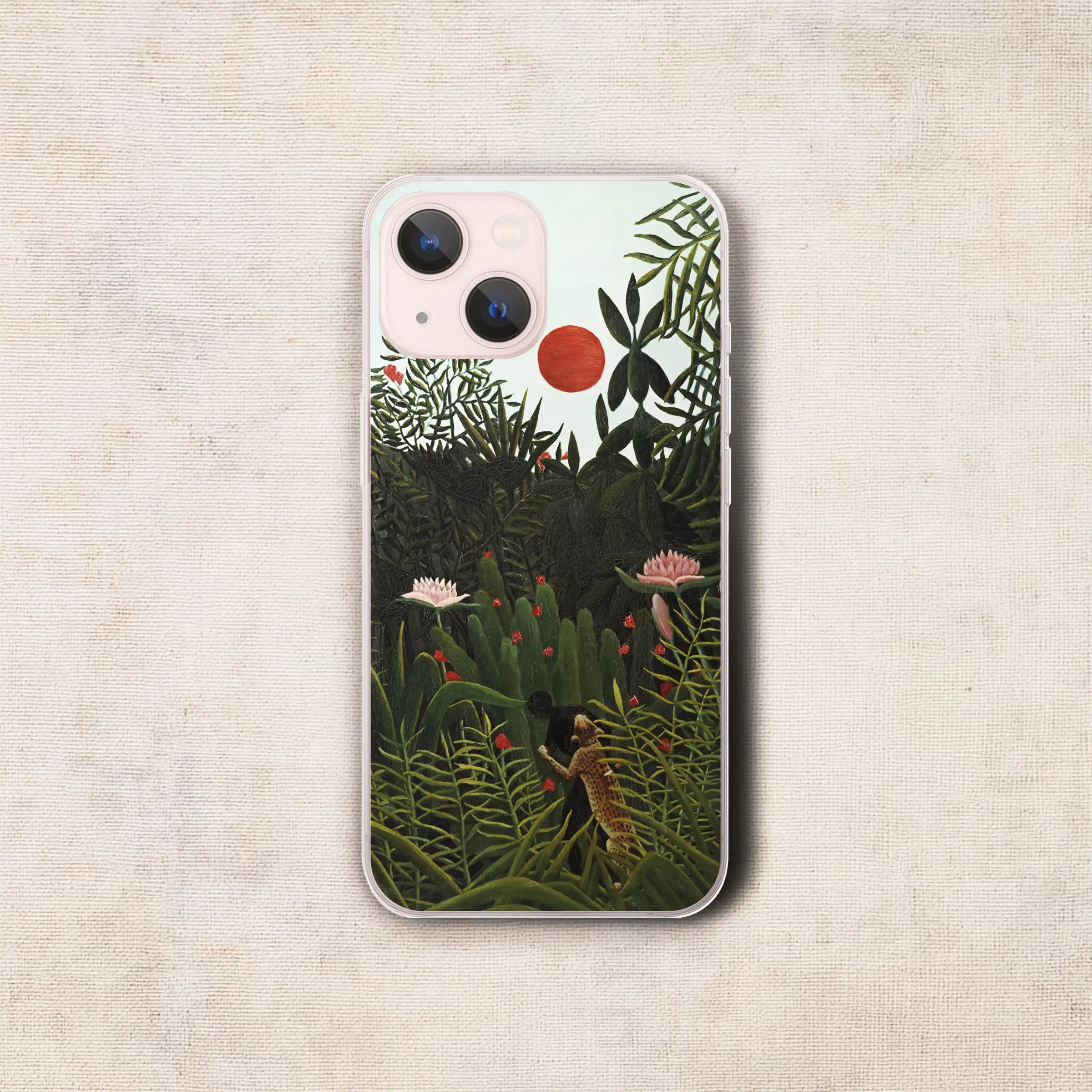 Henri Rousseau – Virgin Forest with Sunset