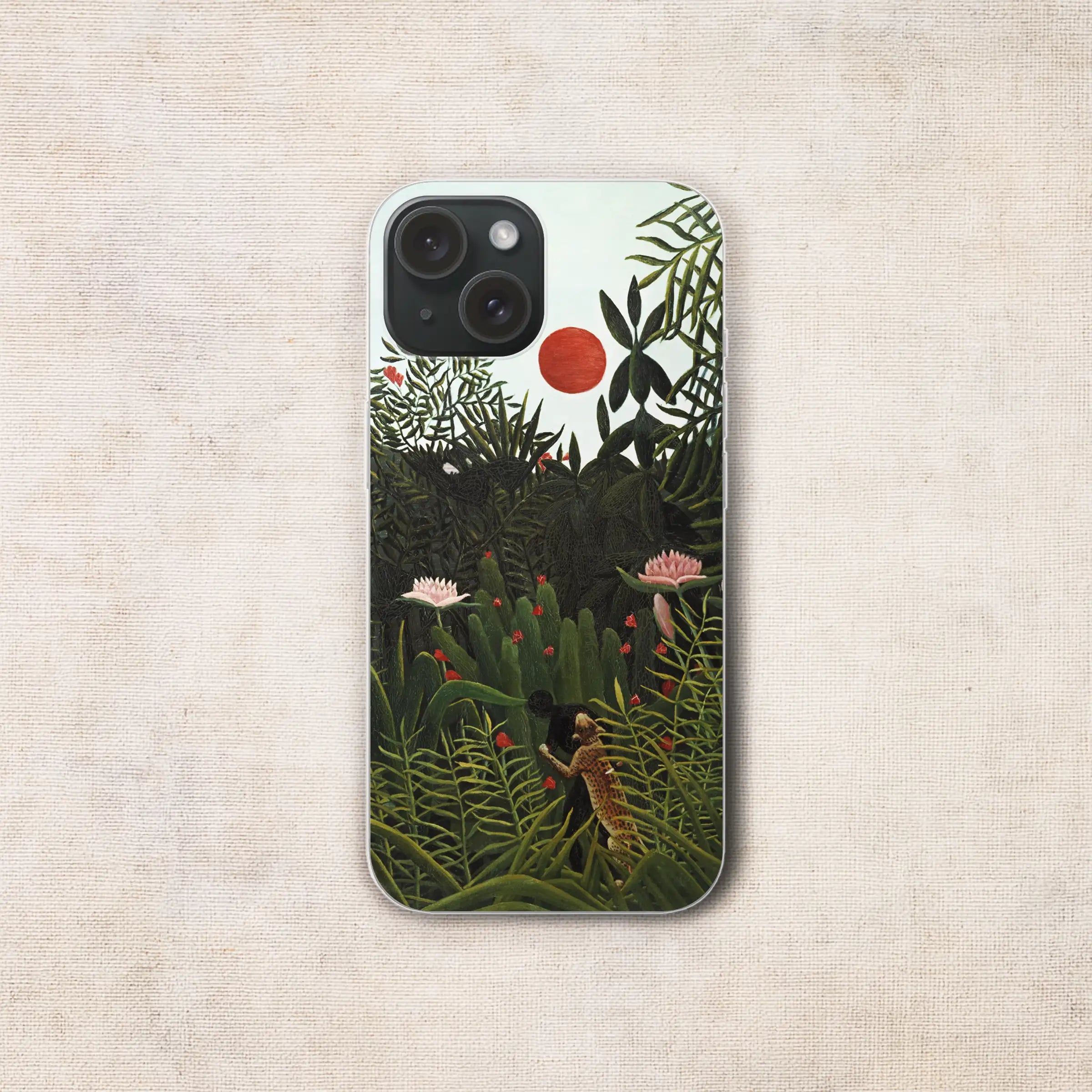 Henri Rousseau – Virgin Forest with Sunset