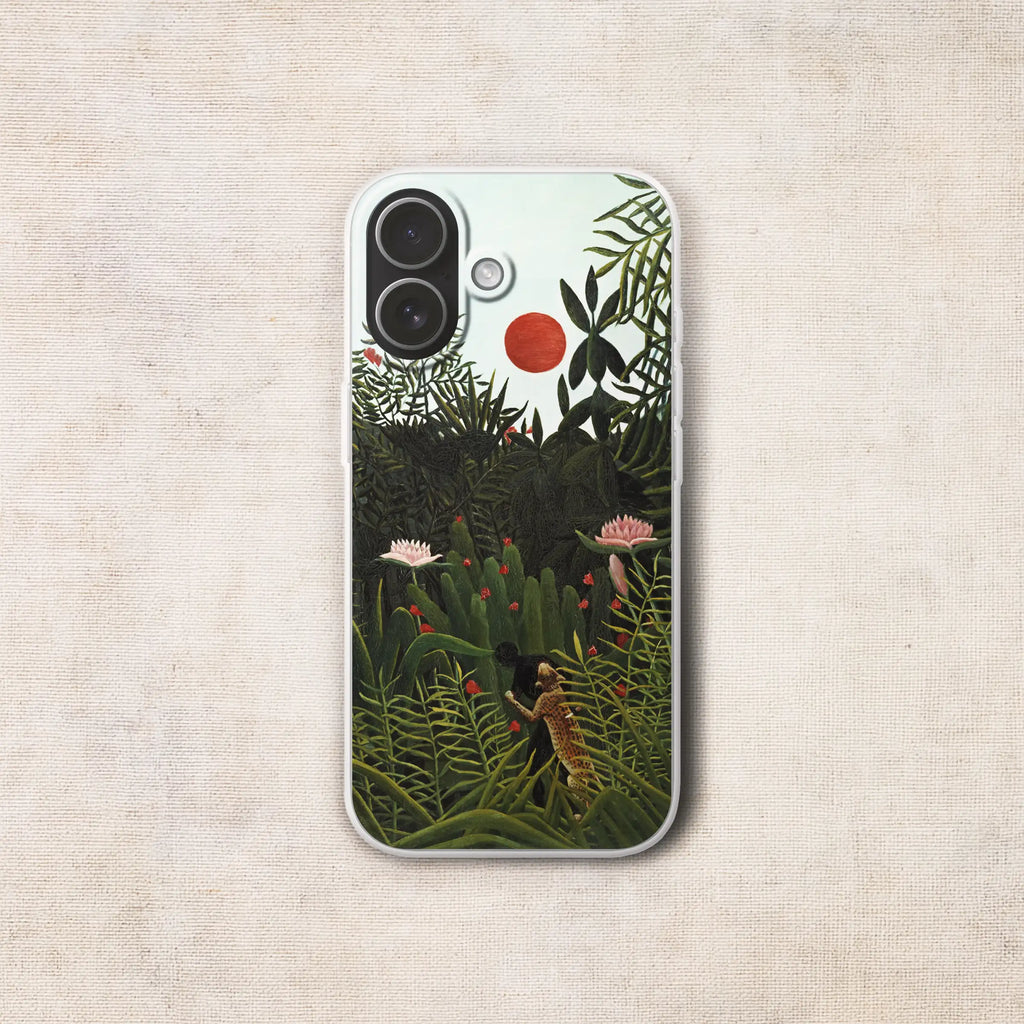 Henri Rousseau – Virgin Forest with Sunset