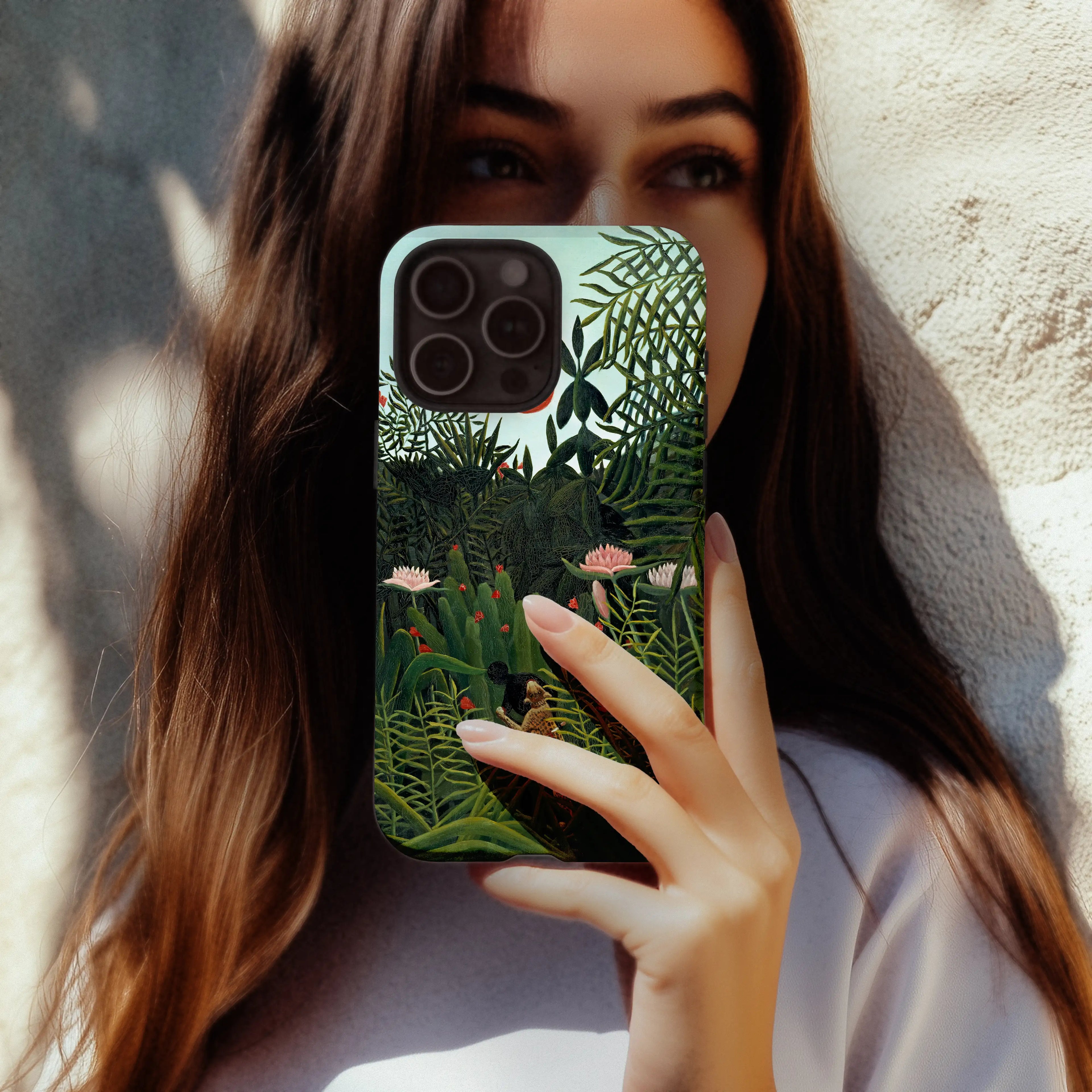 Henri Rousseau – Virgin Forest with Sunset