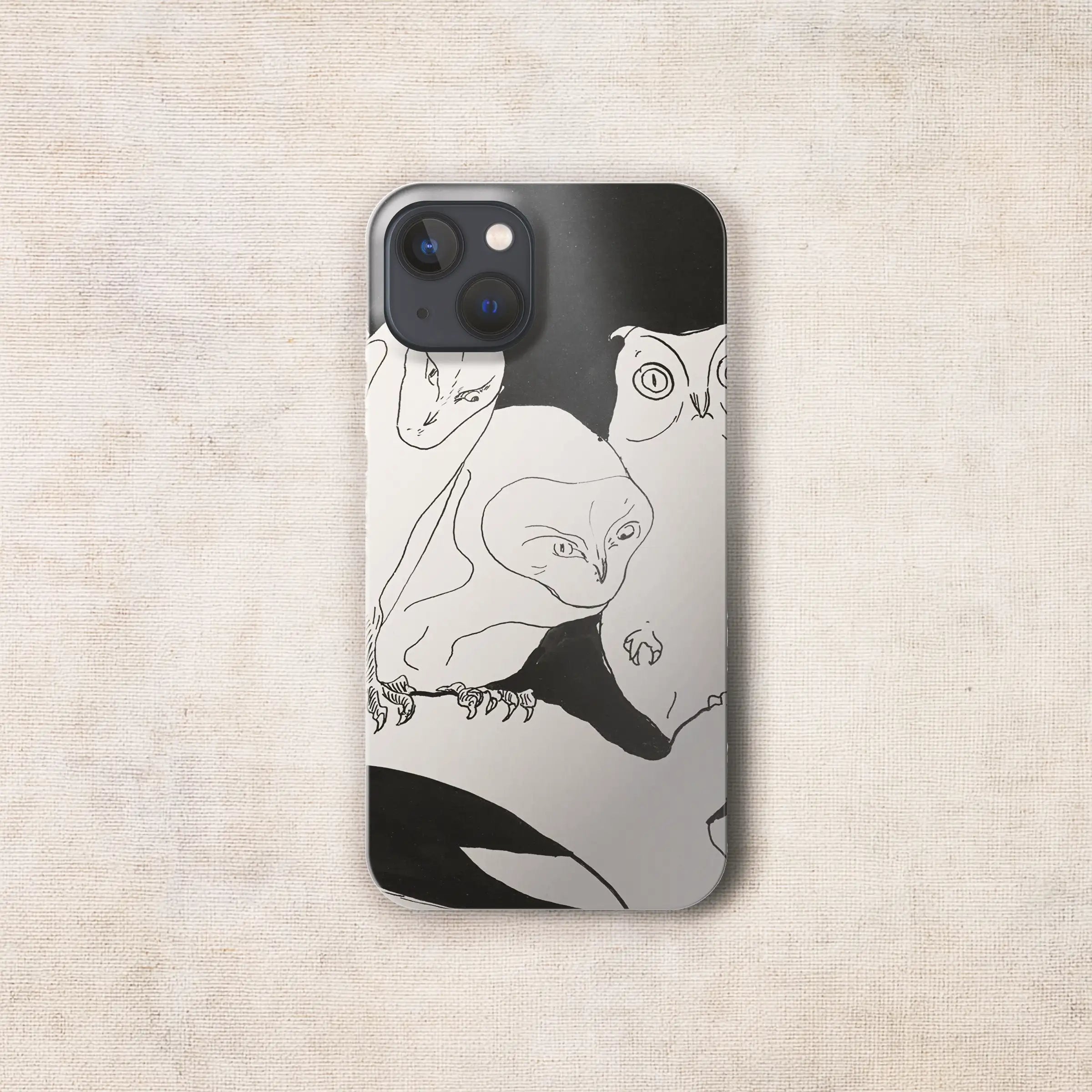 Theo van Hoytema – Uilen op een tak