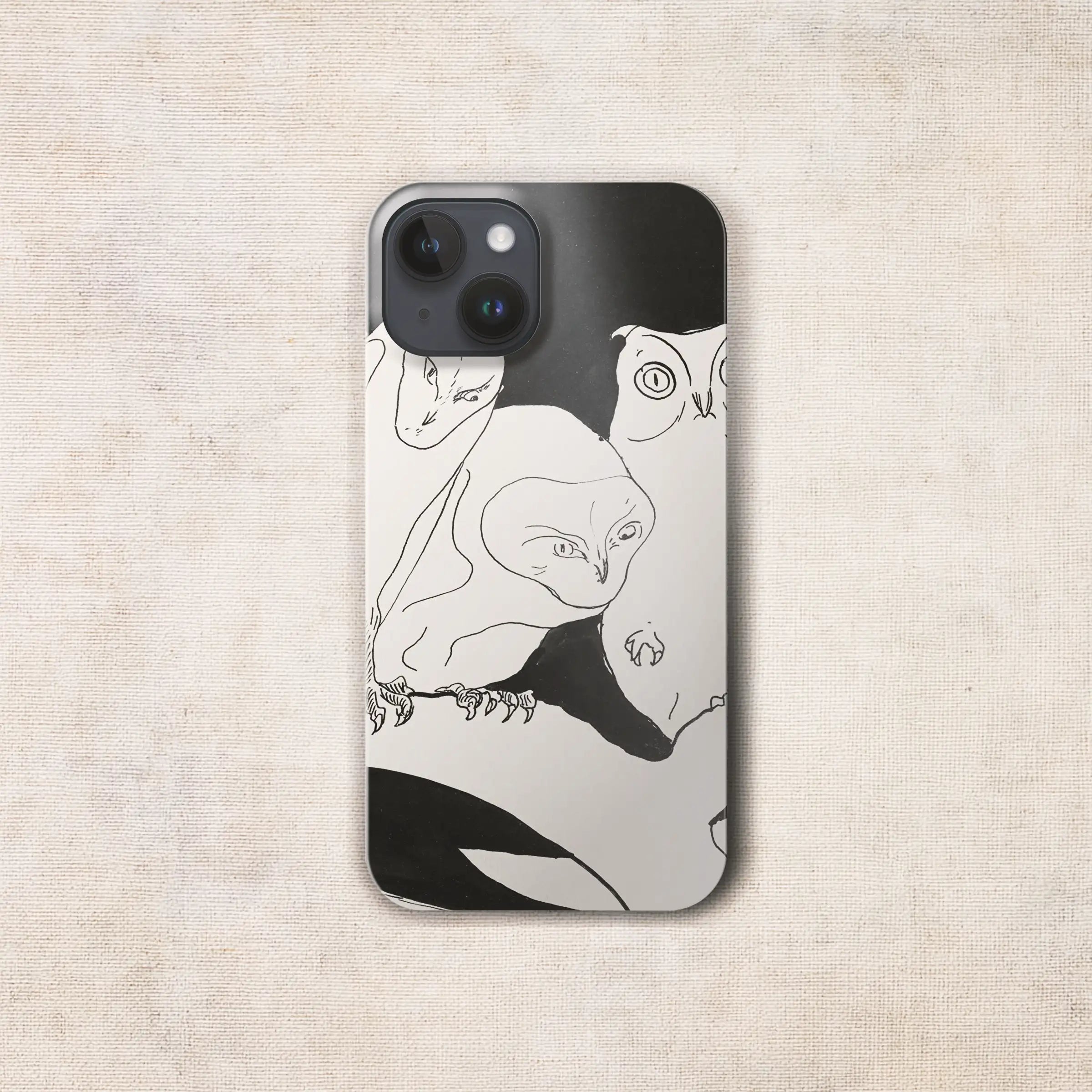 Theo van Hoytema – Uilen op een tak